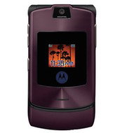 GSM mobilní telefon Motorola RAZR V3i fialový - Mobile Phone