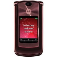 GSM Motorola RAZR2 V9 červený (red) - Mobile Phone