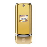 GSM Motorola KRZR K1 zlatý (gold) - Handy