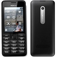  Nokia 301 Dual SIM Black  - Mobile Phone