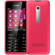 Nokia 301 Dual SIM Fuchsia - Mobilný telefón