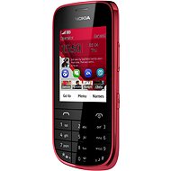 Nokia Asha 203 Red - Mobile Phone