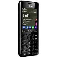 Nokia 206 Dual-SIM-schwarz - Handy