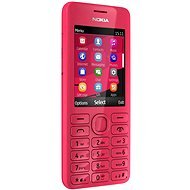 Nokia Asha 206 (Dual SIM) Magenta - Mobile Phone