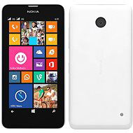  Nokia Lumia 630 White Dual SIM + Black back cover  - Mobile Phone
