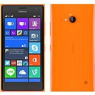Nokia Lumia 730 Bright Orange Dual SIM  - Mobile Phone