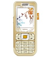 GSM Nokia 7360 jantarový (warm amber) - Mobile Phone