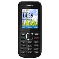 Nokia C1-02 Black - Mobile Phone