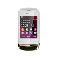 Nokia C2-03 Dual SIM Touch and Type Golden White - Handy
