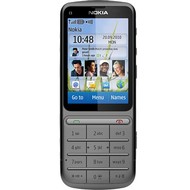 Nokia C3-01 5MP Touch and Type Warm Grey - Mobile Phone