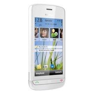 Nokia C5-03 White Aluminium Grey - Mobilní telefon