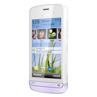 Nokia C5-03 White Lilac - Mobile Phone