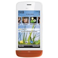 Nokia C5-03 White Burned Orange - Mobile Phone