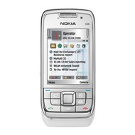 Nokia E66 White Steel - Mobile Phone