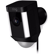 Ring Spotlight Cam Wired Black Schwarz - Überwachungskamera