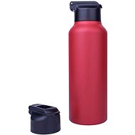 Bottle STEEL Red 9013 550 ml - Drinking Bottle