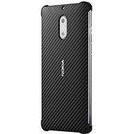 Nokia Carbon Fibre Design Case CC-802 for Nokia 6 Onyx Black - Phone Cover