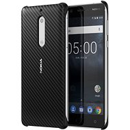 Nokia Carbon Fibre Design Case CC-803 for Nokia 5 Onyx Black - Phone Cover