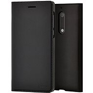 Nokia Slim Flip Cover CP-307 for Nokia 5.1 Black - Phone Cover