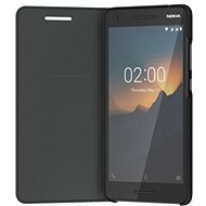 Nokia Slim Flip Cover CP-220 Nokia 2.1-hez fekete - Mobiltelefon tok
