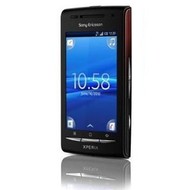 Sony Ericsson Xperia X8 (E15) Black Red - Handy