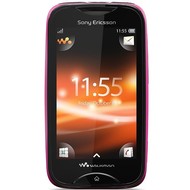 Sony Ericsson Walkman Mix WT13 Pink band on Black - Mobile Phone