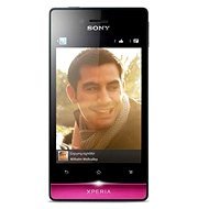 Sony Xperia miro (ST23i) Black / Pink - Handy