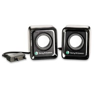 Sony Ericsson MPS-70 - přenosné reproduktory pro mobilní telefony, černé (black) - Speaker