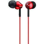 Sony MDR-EX110LP piros - Fej-/fülhallgató