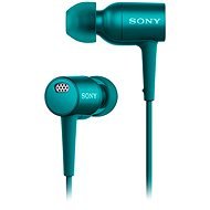 Sony Hi-Res MDR-EX750 modro-zelená - Slúchadlá