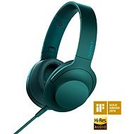 Sony Hi-Res MDR-100AAPL cyan - Headphones