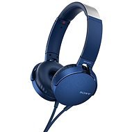 Sony MDR-XB550AP kék - Fej-/fülhallgató