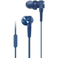 Sony MDR-XB55AP kék - Fej-/fülhallgató