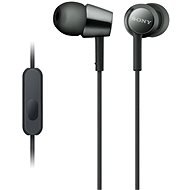 Sony MDR-EX155AP, fekete - Fej-/fülhallgató