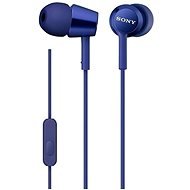 Sony MDR-EX155AP, kék - Fej-/fülhallgató
