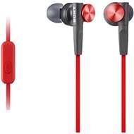 Sony MDR-XB50AP - piros - Fej-/fülhallgató