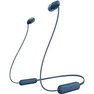 Sony WI-C100, kék - Vezeték nélküli fül-/fejhallgató