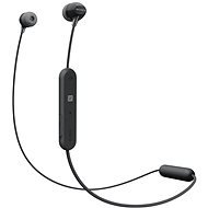 Sony WI-C300 Black - Headphones with Mic