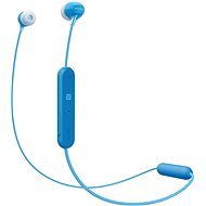 Sony WI-C300 kék - Vezeték nélküli fül-/fejhallgató