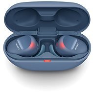 Sony True Wireless WF-SP800N, kék - Vezeték nélküli fül-/fejhallgató