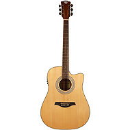 ROCKDALE Maverick D6 C NAT E Gloss - Acoustic-Electric Guitar