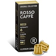 ROSSO CAFFE Ricco intensity 6, Nespresso compatible, 10 pcs - Kávové kapsle