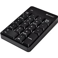 Sandberg Wireless numeric keypad, NumPad 2, black - Numeric Keypad