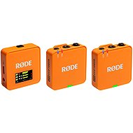 RODE Wireless GO III - Orange - Vezeték nélküli mikrofon szett