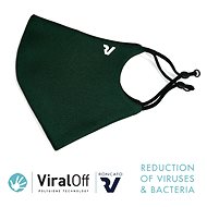 Roncato Face Mask with Viraloff, size M (12cm), GREEN - Surgical Mask