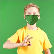Roncato Baby Face Mask with Viraloff, size XS (6-12 years), GREEN - Surgical Mask