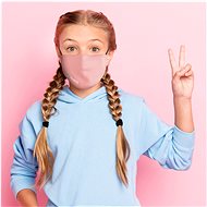 Roncato Children's Face Mask with Viraloff, size XS (6-12 years), PINK - Surgical Mask