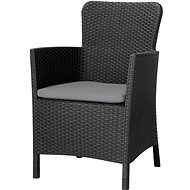 Allibert Armchair MIAMI DC Graphite - Garden Armchair