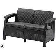 KETER Garden bench CORFU LOVE SEAT 128cm - Garden Bench