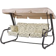 ROJAPLAST Garden swing for 3 persons RIMINI - Garden Swing
